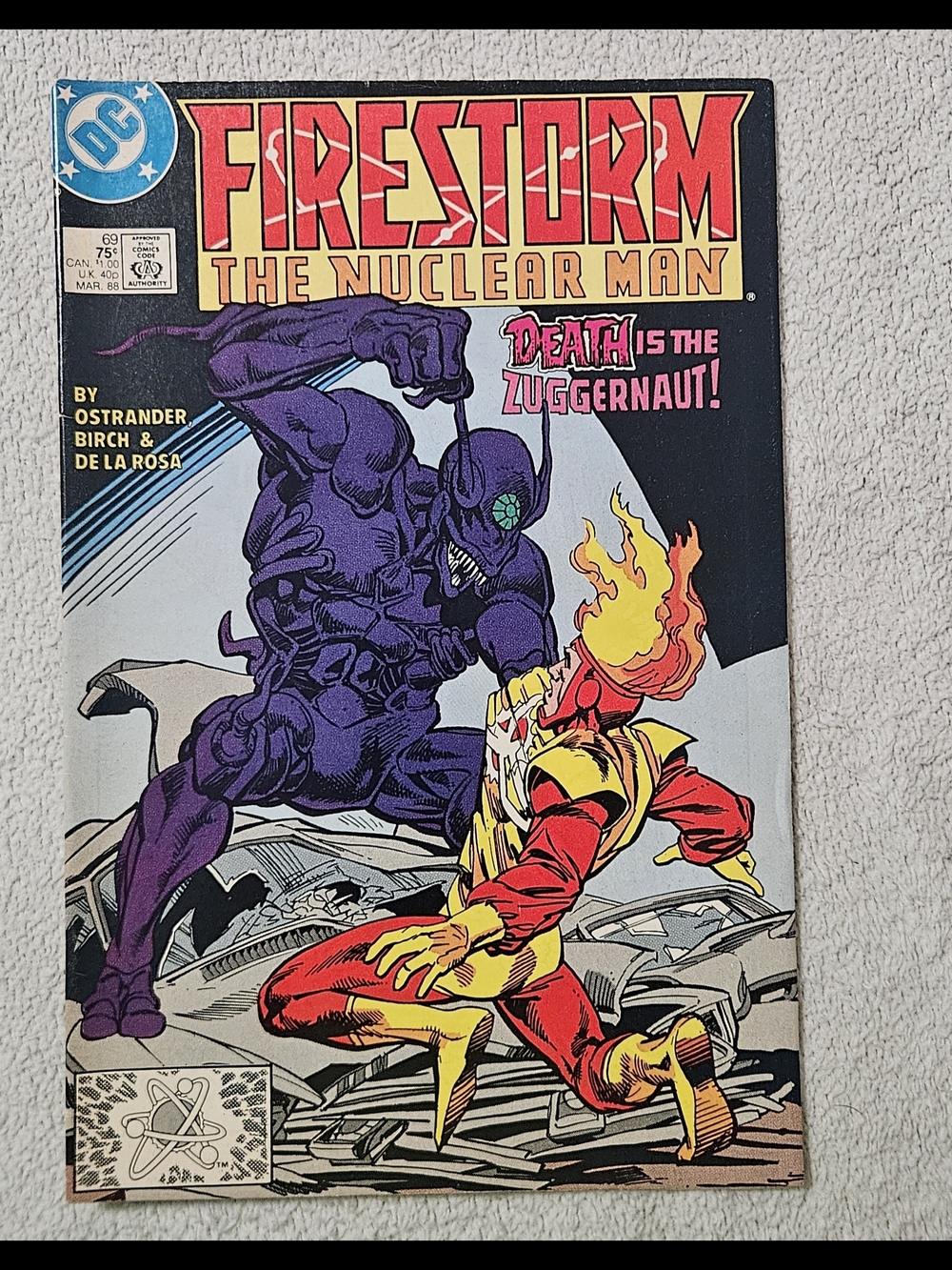 Firestorm the Nuclear Man #69 (DC Comics March 1988)